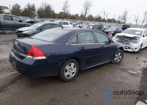 2009 Chevrolet Impala Ls из США, поврежденный, VIN 2G1WB57N791167839